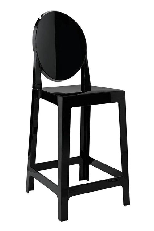 VICTORIA bar chair 65 cm black