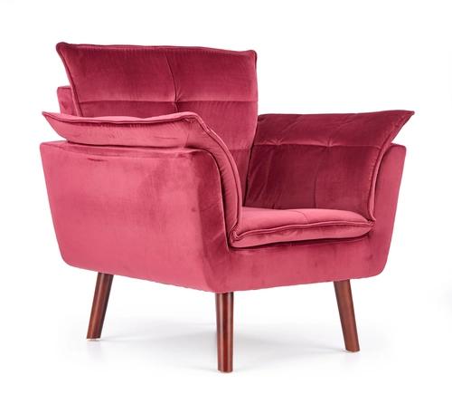 REZZO burgundy lounge chair