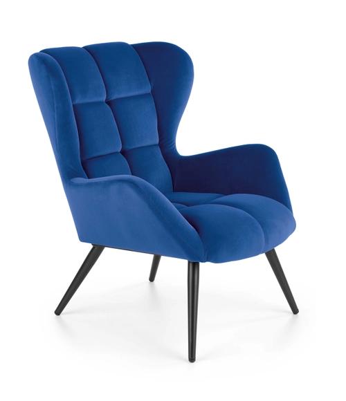TYRION leisure armchair navy blue