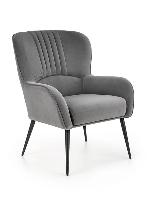 VERDON gray lounge chair (1p=1pc)