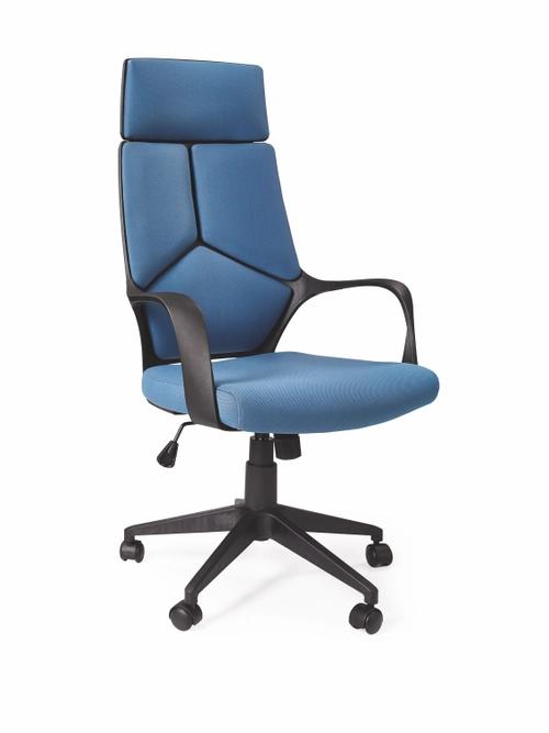 VOYAGER office armchair black / blue