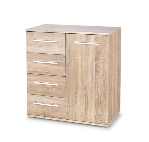 LIMA KM-2 chest of drawers sonoma oak (1p=1pc)