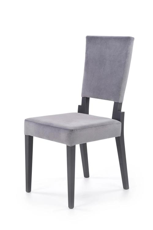 SORBUS chair, upholstery - gray, legs - graphite (1p=2pcs)