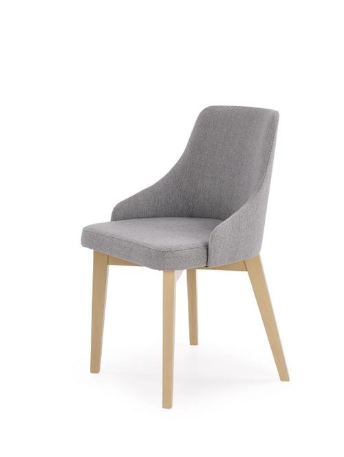 TOLEDO chair sonoma oak / tap. Inari 91 (1p=1pc)