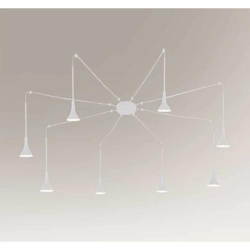 suspended luminaire - 8 x CL 147 φ 33 mm LED module (built-in)