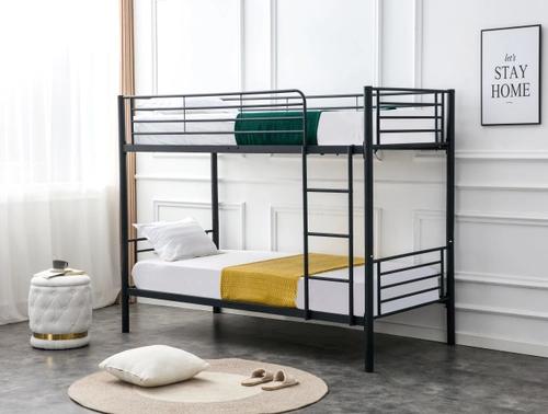 BUNKY bunk bed / option of two single beds 90, black