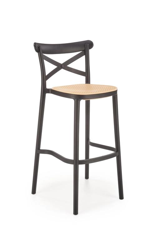 H111 stool black / brown