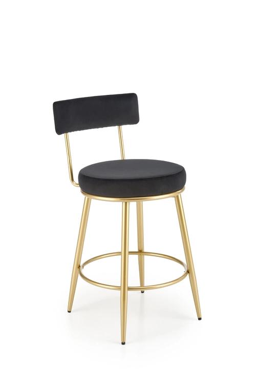 H115 black / gold stool