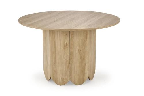 HUGO round table, natural oak