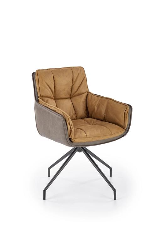 K523 chair brown / dark brown