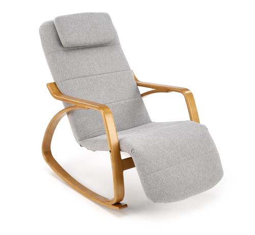 PRIME leisure armchair with cradle function gray (1p=1pc)