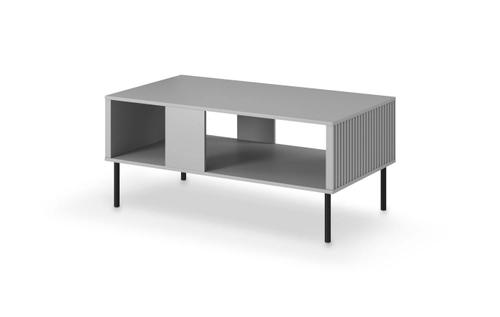 ASENSIO LAW-1 light gray coffee table, legs: black (1p=1pc)