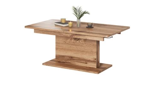 BUSETTI coffee table top: oak wotan, legs: oak wotan (2p=1pc)