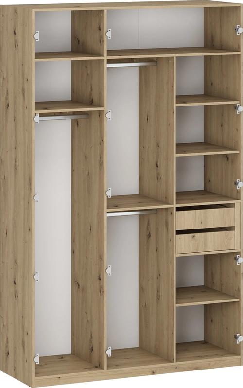 FLEX modular wardrobe system - BODY K7 artisan oak (4P=1PC)