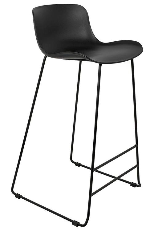 COMA 76 black bar chair