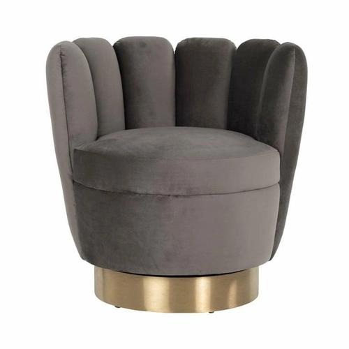 RICHMOND swivel armchair MAYFAIR grey