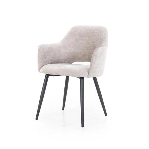Chair Esmee with armrest -  beige Mellow
