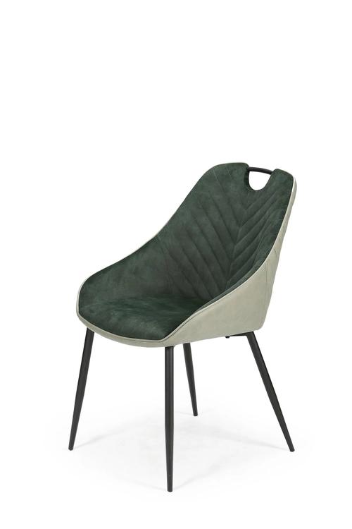 K412 chair dark green / light green (2p=4pcs)