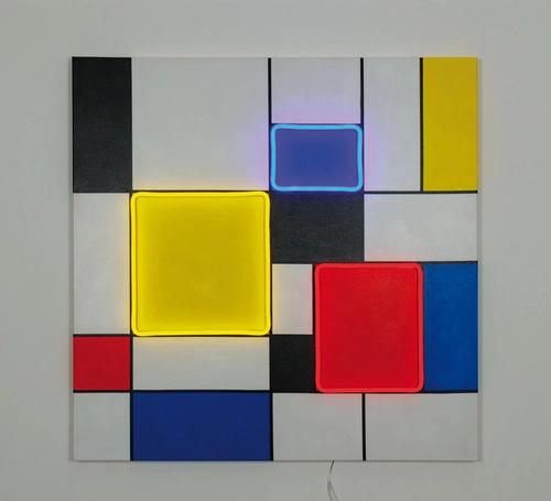 Painting by MONDRIAN