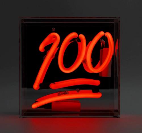 Neon sign 100