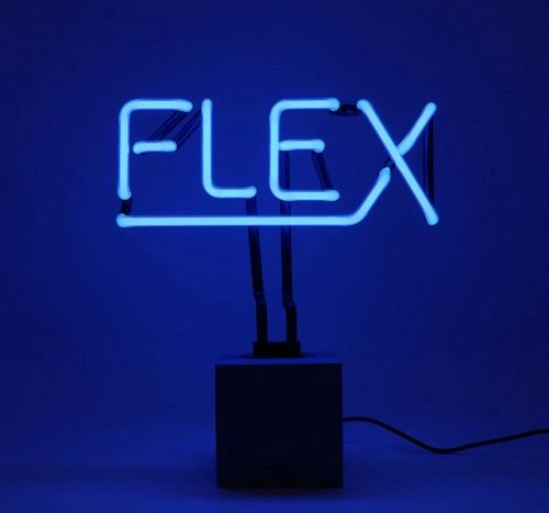 Neon sign FLEX