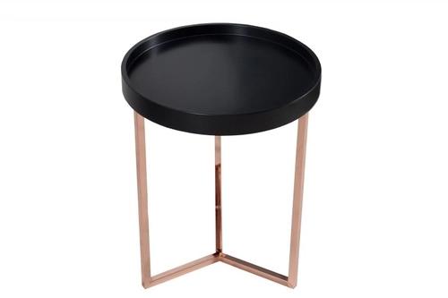 INVICTA MODULAR 40 table black - copper base