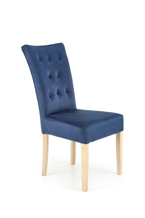 VERMONT honey oak chair / tap: MONOLITH 77 (navy blue)