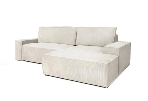 PILLOW M corner sofa with sleeping function - fabric group II