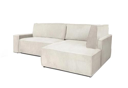 PILLOW L corner sofa with sleeping function - fabric group I