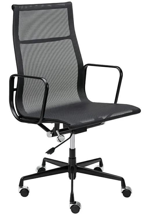 AERON PREMIUM black office chair - mesh, aluminum