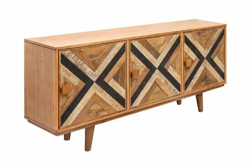 INVICTA chest of drawers LONG ISLAND 160 cm Mango - mango wood veneer, MDF board