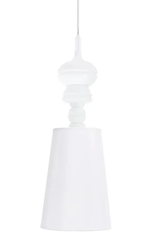Hanging lamp QUEEN 18 white
