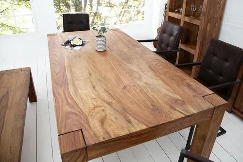 INVICTA table MAKASSAR 160cm sheesham - solid dewno rosewood
