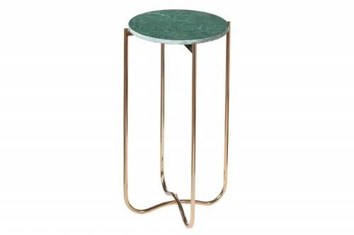 INVICTA table NOBLE I 35 cm green - marble, metal