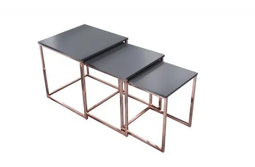 INVICTA NEW ELEMENTS table set copper - MDF, steel