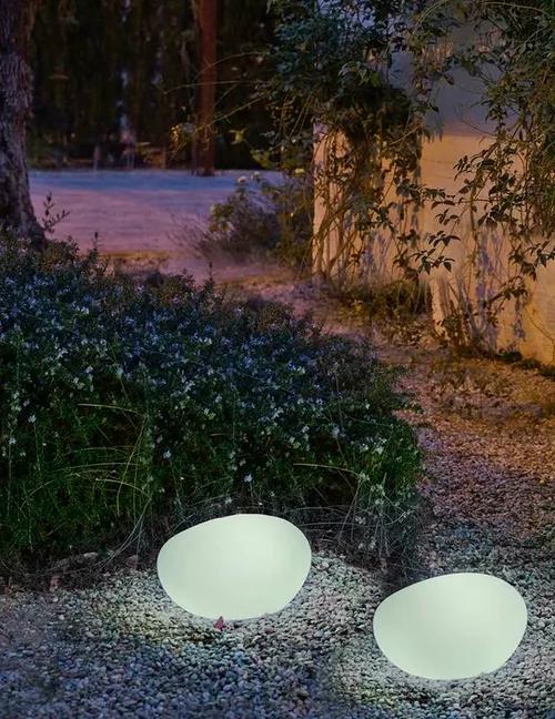 NEW GARDEN garden lamp PETRA 40 white - LED