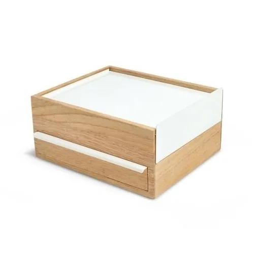 UMBRA STOWIT jewelry box - white, natural