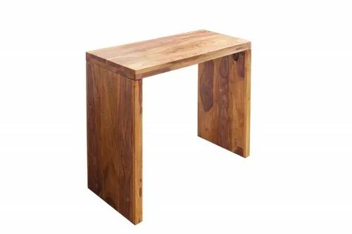 INVICTA desk MAKASSAR 100 cm Sheesham - solid rosewood