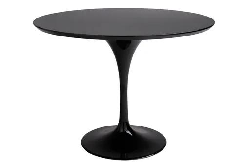 TULIP table black 100CM - MDF