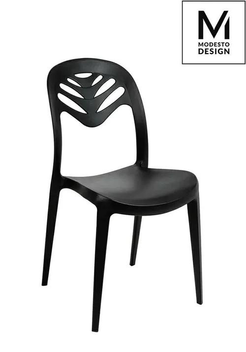 MODESTO chair MONSTERA black - polypropylene