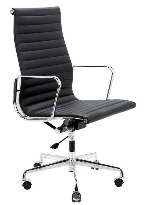 Office chair AERON PRESTIGE PLUS chrome - natural leather, aluminum