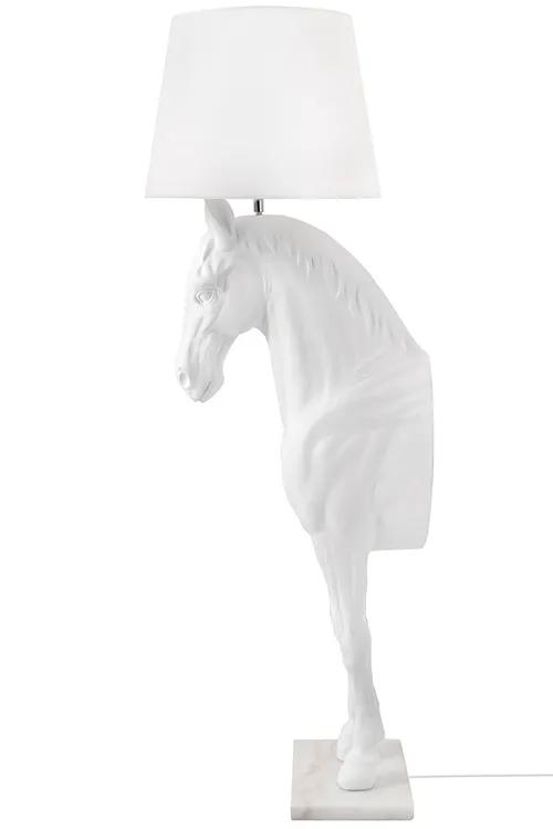 Floor lamp HORSE STAND M white - fiberglass