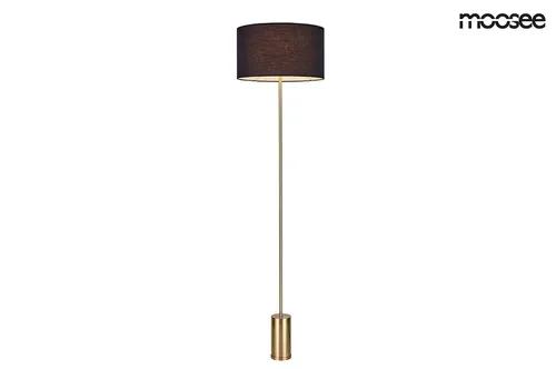 MOOSEE floor lamp SANTORINI - golden base, black shade
