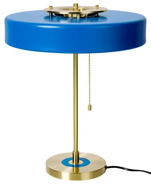 ARTE blue desk lamp - aluminum, glass