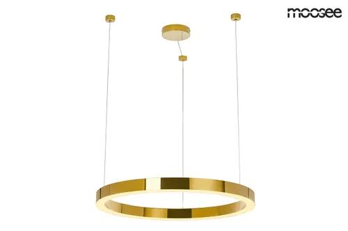 MOOSEE pendant lamp RING LUXURY 70 gold - LED, chrome gold