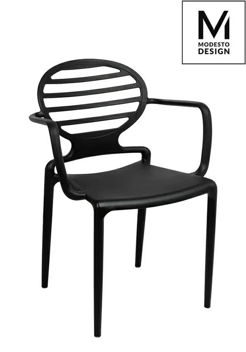 MODESTO chair TANK black - polypropylene