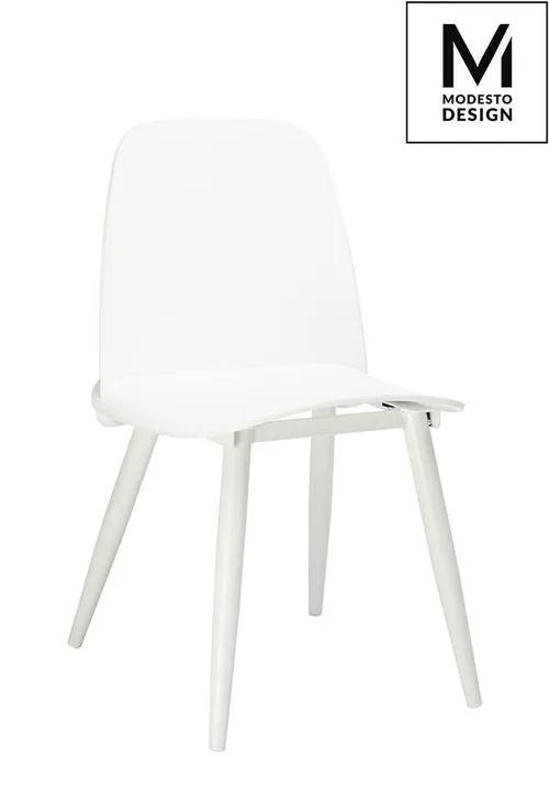 MODESTO chair BOOMER white - polypropylene, metal