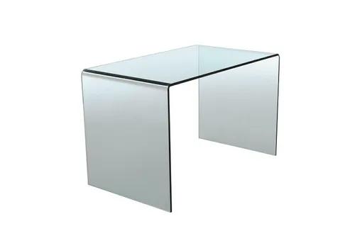 INVICTA glass desk FANTOME 120 transparent - glass 20 mm.