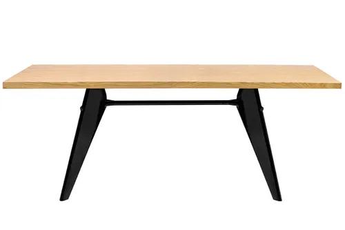 JOSEF natural table - wood, metal