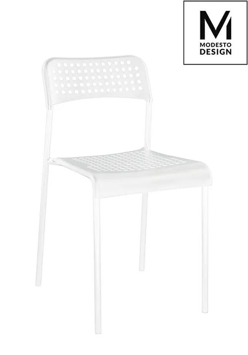 MODESTO chair DAVIS white - polypropylene, metal
